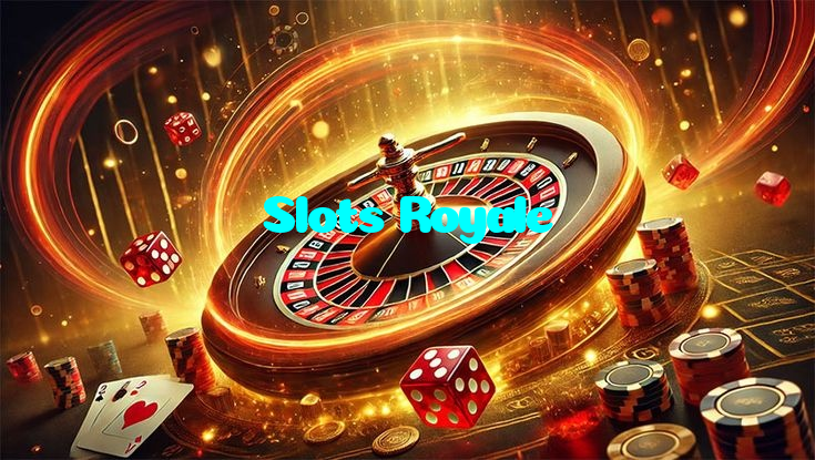 Slots Royale casino presented on mobile device in Pakistan with slots and live games
